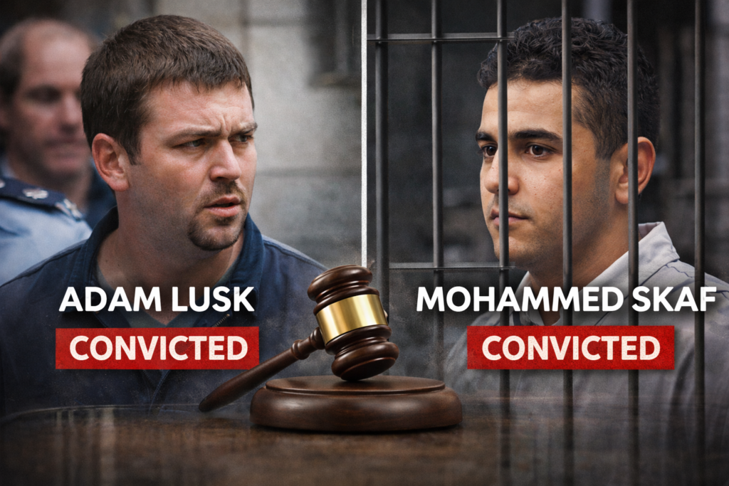 Adam Lusk and Mohammed Skaf